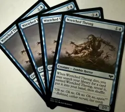 Wretched Throng (091) Innistrad: Crimson Vow x4 4x VOW MTG Playset Magic - Image 1