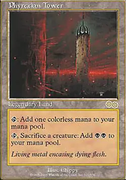 Magic MTG Urza's Saga Phyrexian Tower NEAR MINT (NM) - Image 1