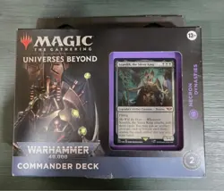MTG Magic The Gathering Necron Dynasties Commander Deck! Sealed Product! - Image 1