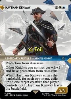 MTG Foil Showcase Universes Beyond: Assassin's Creed ACR Hatham Kenway MINT - Image 1