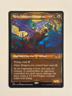 Rith, Liberated Primeval *SHOWCASE* Dominaria United Magic the Gathering MTG - Image 1