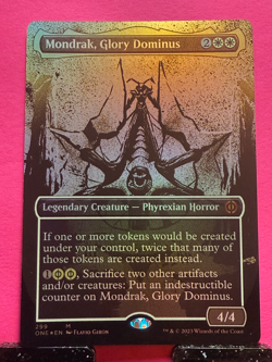 Mondrak, Glory Dominus (Showcase) Phyrexia: All Will Be One Foil - Image 1