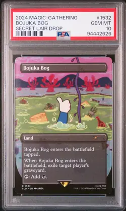 2024 MTG SECRET LAIR DROP #1532 BOJUKA BOG PSA 10 - Image 1