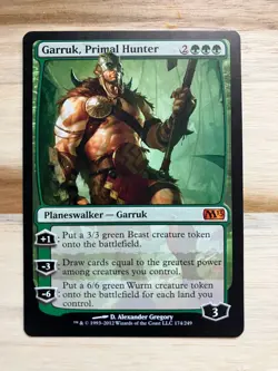 MTG Garruk, Primal Hunter - Magic 2013 - Image 1