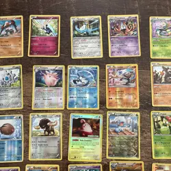 Lot of 45 Pokemon cards! RARE Holo And Reverse Holo Cards! Check Description! - Image 3
