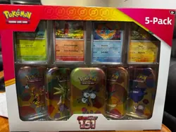 Pokemon Scarlet & Violet - 151 Mini Tins w/ 4 Promos Costco Bundle - Image 1