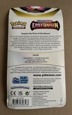 Pokemon TCG: Lost Origin - Scorbunny Checklane Blister Pack (X1) Factory Sealed - Image 2