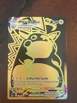 Pokemon TCG Pikachu VMAX Lost Origin Trainer Gallery TG29/TG30 Holo Ultra Rare - Image 1