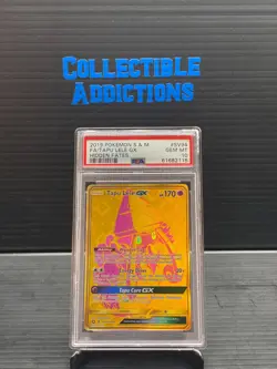 PSA 10 Tapu Lele GX - 2019 Pokemon Hidden Fates SV94/SV94 Gold Secret Rare T731 - Image 1