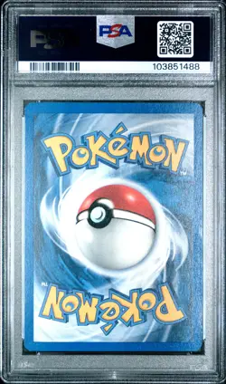 2001 POKEMON GAME MOVIE POKEMON 3 MOVIE PROMO #34 ENTEI-REVERSE FOIL PSA 7 - Image 2