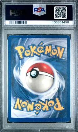 1999 POKEMON FOSSIL #7 HITMONLEE-HOLO PSA 5 - Image 2