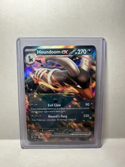 Pokemon TCG Houndoom EX 134/197 Obsidian Flames Double Rare NM/Mint - Image 1