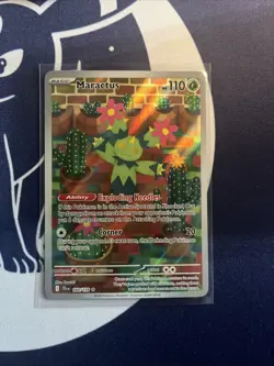 Maractus Illustration Rare NM pack fresh Journey Together Pokemon TCG - Image 1