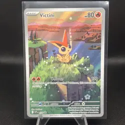 Victini SVP 208 Illustration Rare Black Star Promo Black & White Pokemon TCG - Image 1