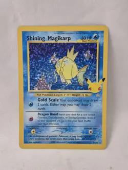 Shining Magikarp 66/64 Holo 25th Celebrations Pokemon TCG NM - Image 1