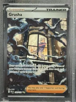 2023 POKEMON PAL EN-PALDEA EVOLVED SPECIAL ILLUSTRATION RARE #268 GRUSHA PSA 10 - Image 2