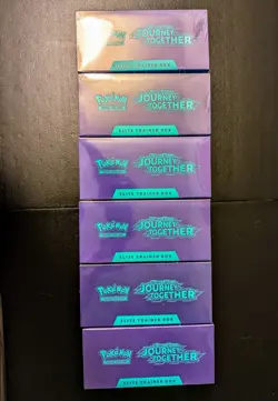 Journey Together Elite Trainer Box ETB x6 - SV09 Factory Sealed - Pokemon TCG - Image 4