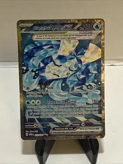 Pokemon TCG- WELLSPRING MASK OGERPON EX #213/167 SIR Twilight Masquerade English - Image 1