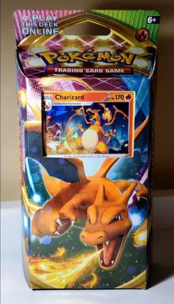 Pokemon Sword and Shield Vivid Voltage Cracked Ice Charizard Theme Deck SEALED - Image 1