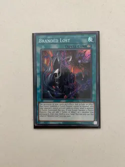 Yugioh Branded Lost OP22-E009 Super Rare 1st Ed NM - Image 1