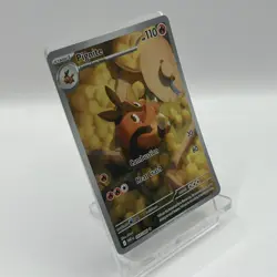 Pignite 097/086 Illustration Rare - White Flare English Pokemon Card - Near Mint - Image 3