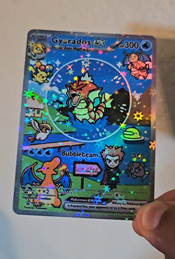 Mega Charizard X EX Promo Card Fan Art Alternate Full Art Fully Holographic - Image 2