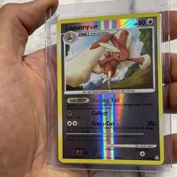 Pokemon Lopunny 33/146 Reverse Holo Rare Legends Awakened Pokemon Card NM 2008 - Image 2