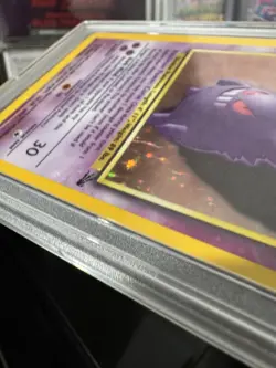 Pokemon TCG 1999 Gengar Fossil Holo Rare Card 5/62 PSA 9 Mint - Image 4