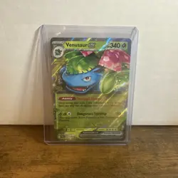 Venusaur EX Ultra Rare Stellar Crown 001/142, NM Pokemon Card TCG - Image 1