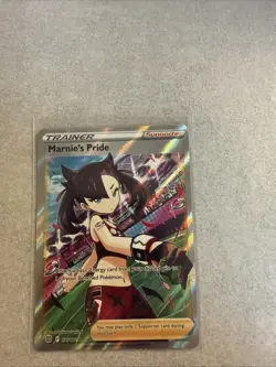 Marnies Pride 171/172 Pokemon Sword & Shield Brilliant Stars Full Art Card NM - Image 1