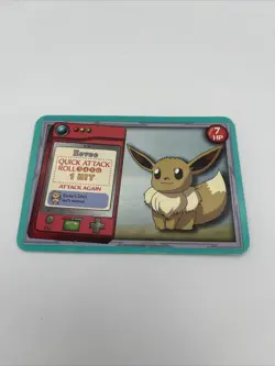 Eevee Pokemon Jr Adventure Trading Card Game WOTC Hasbro - Image 1