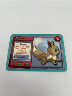 Eevee Pokemon Jr Adventure Trading Card Game WOTC Hasbro - Image 2