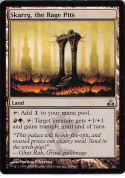 Skarrg, the Rage Pits *Uncommon* Magic MtG x1 Guildpact MP - Image 1