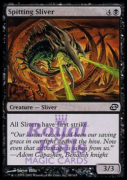 Spitting Sliver 1x FOIL PLC MTG Planar Chaos Common MINT black - Image 1