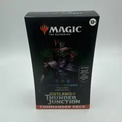 Outlaws of Thunder Junction: Commander Deck - Grand Larceny MTG Brand New Sealed - Image 1