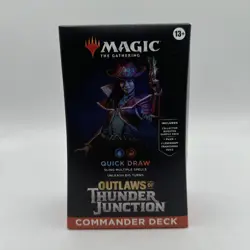 MTG Magic - Outlaws of Thunder Junction - Quick Draw Commander Deck - Sealed - Image 1