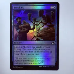 Magic The Gathering Mtg Foil Stock Up Aetherdrift Near Mint - Image 1