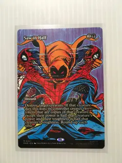 MTG Saw in Half (Borderless) Marvel Eternal-Legal Regular M-021 - Image 1
