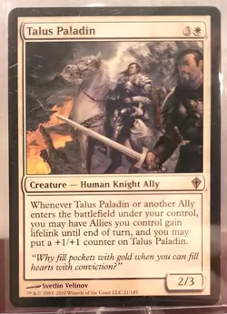 MtG Talus Paladin Worldwake Regular - Image 1