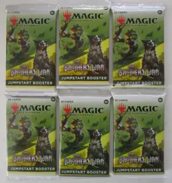 THE BROTHERS WAR - JUMPSTART BOOSTER PACKS - Lot of 6 - MTG - Image 1