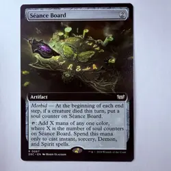 Magic The Gathering Mtg Seance Board Duskmourn Rare Near Mint Borderless - Image 1