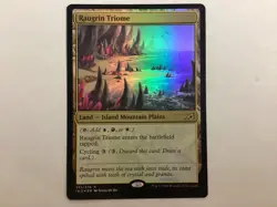 MTG Ikoria Lair Of Behemoths RAUGRIN TRIOME Foil NM (0083BIN) Graded Power - Image 1