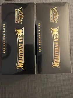 Pokemon Mega Evolution Elite Trainer Box ETB Set of 2 New Sealed - Image 3