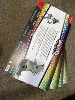 Pokemon Prismatic Evolutions Lucario EX and Tyranitar EX Premium Collection 4x - Image 2