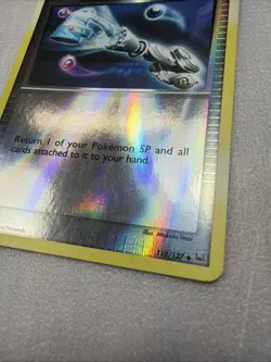 Team Galactic's Invention G-105 Poke Turn 118/127 Reverse Holo Pokemon Card LP - Image 3
