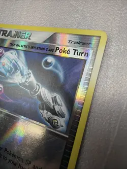 Team Galactic's Invention G-105 Poke Turn 118/127 Reverse Holo Pokemon Card LP - Image 5