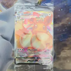 Pokemon TCG Eevee VMAX Full Art Black Star Promo SWSH087 Sealed - Image 1