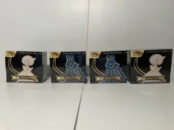 Pokemon TCG Mega Evolution Elite Trainer Box Lucario & Gardevoir Lot of 4. - Image 1