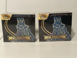 Pokemon TCG Mega Evolution Elite Trainer Box Lucario & Gardevoir Lot of 4. - Image 2