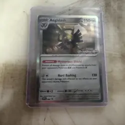 2023 Pokemon, Scarlet & Violet Promos, #SVP 060 Aegislash, Holo Black Star Promo - Image 1